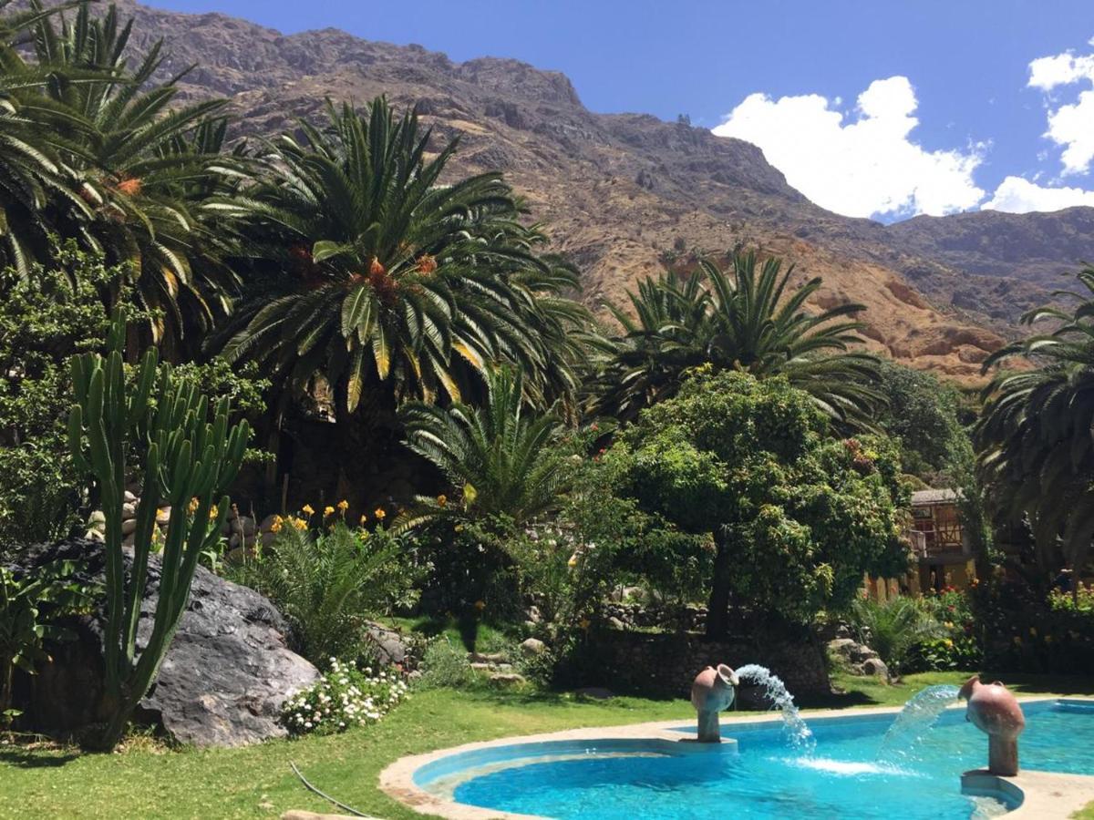 Paraiso Las Palmeras Lodge Cabanaconde Exteriör bild
